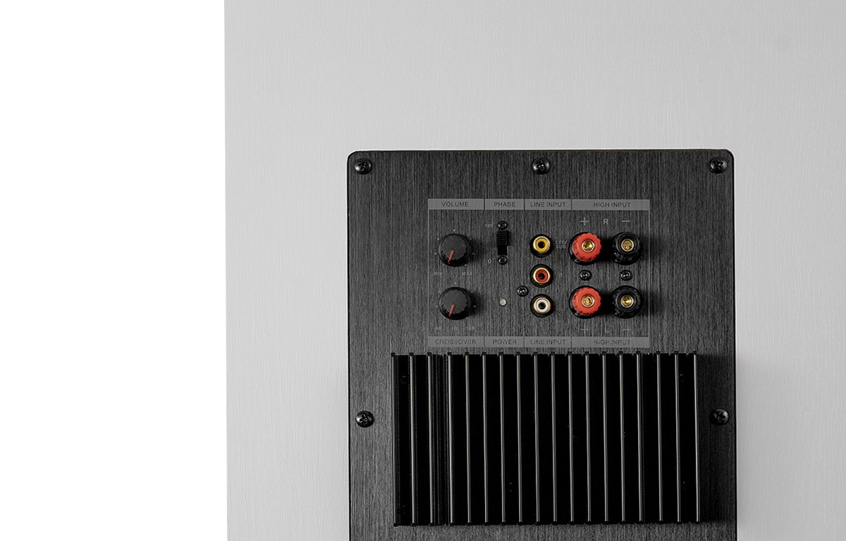 Dynavoice Magic MW10 aktiv subwoofer, vit