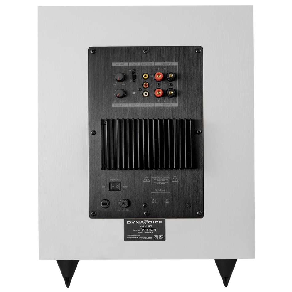 Dynavoice Magic MW12 aktiv subwoofer, vit