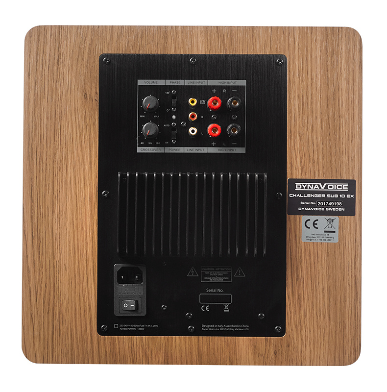 Dynavoice Challenger Sub 10 EX aktiv subwoofer, ek