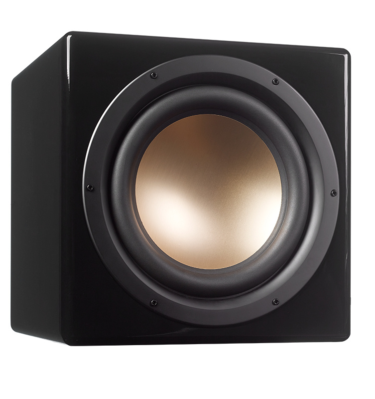 Dynavoice Thunder T-12 aktiv subwoofer, pianosvart