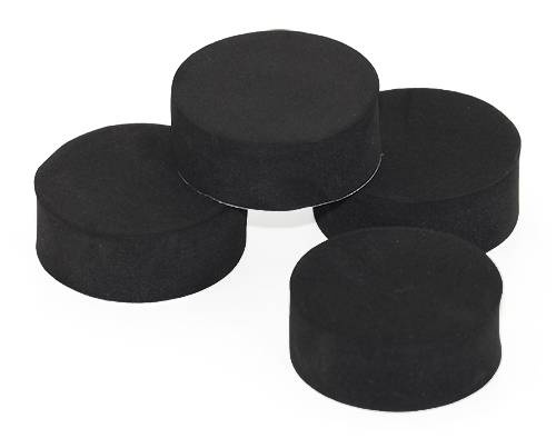 Proson Dämpfötter (Svart 4-pack)