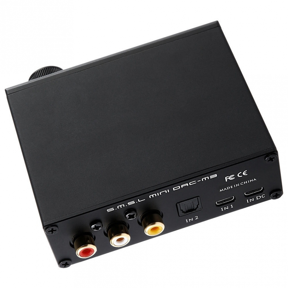SMSL Audio M3 DAC med hörlursuttag