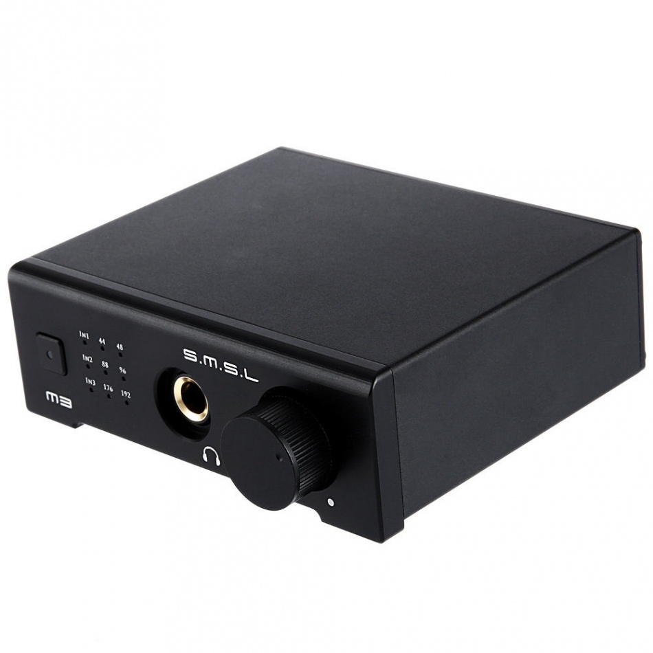 SMSL Audio M3 DAC med hörlursuttag