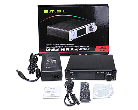 SMSL Audio Q5 Pro, klass D-förstärkare med DAC