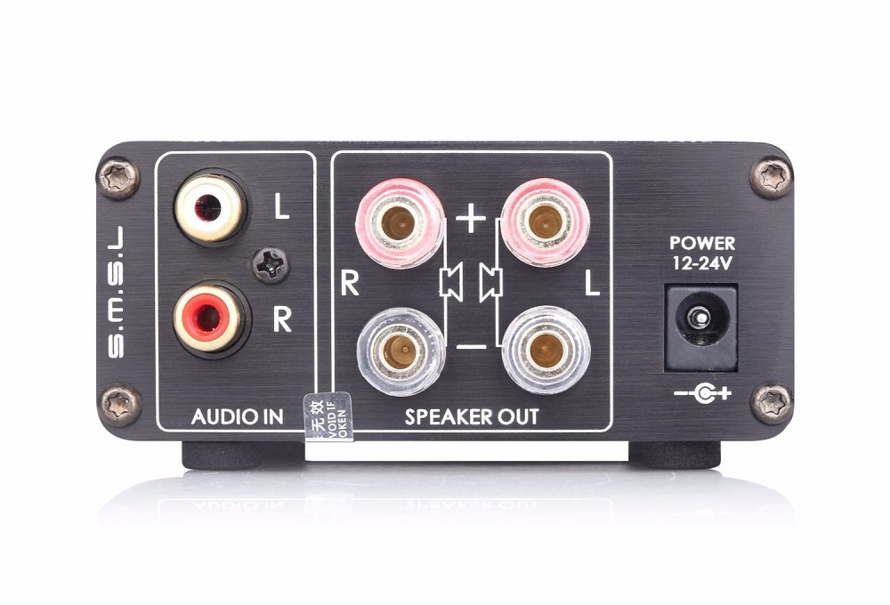 SMSL Audio SA-36A Pro kompakt stereoförstärkare, svart UTFÖRSÄLJNING