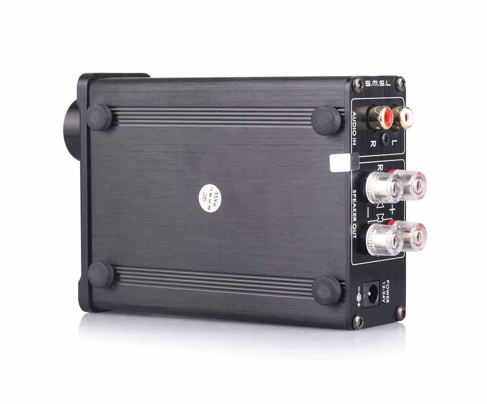 SMSL Audio SA-36A Pro kompakt stereoförstärkare, svart UTFÖRSÄLJNING