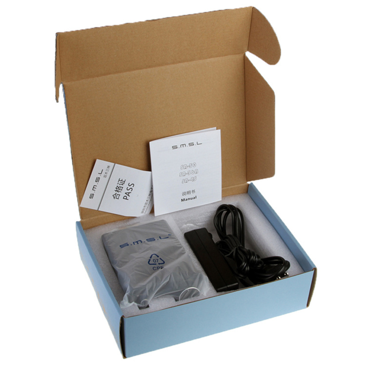 SMSL Audio SA-36A Pro kompakt stereoförstärkare, svart UTFÖRSÄLJNING