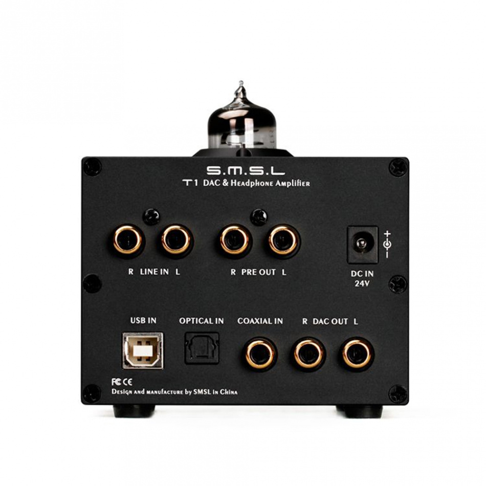 S.M.S.L Audio T1 hörlursförstärkare med DAC