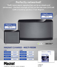 Magnat CS 10 trdls Wifi-hgtalare med batteridrift, svart