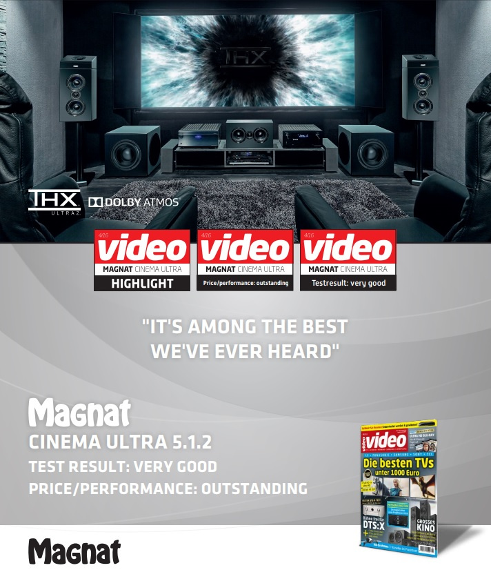 Magnat Cinema Ultra LCR 100-THX, styck