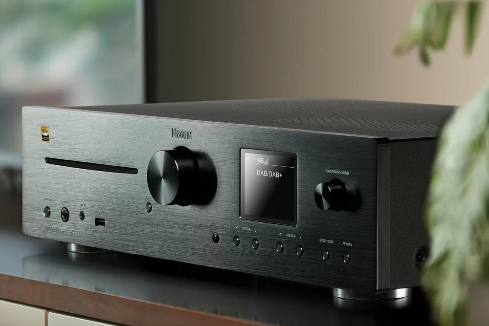 Magnat MC400 stereoförstärkare med CD, nätverk, HDMI ARC, radio & Bluetooth