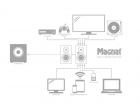 Magnat Multi Monitor 220, aktiv hgtalare med Bluetooth