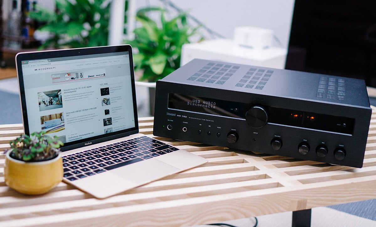 Magnat MR780 stereoförstärkare med Bluetooth, DAC & radio