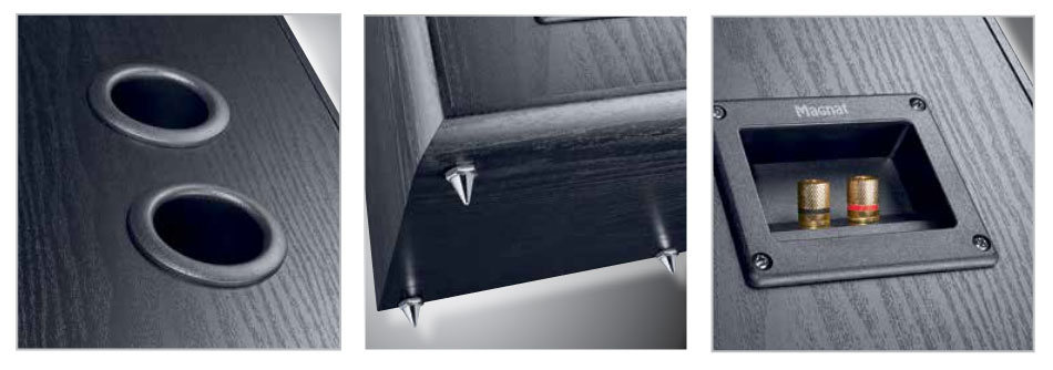 Magnat Monitor Supreme 2002 golvhögtalare, svart par UTFÖRSÄLJNING