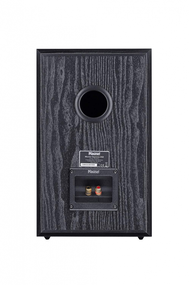 Magnat Monitor Supreme 202 stativhögtalare, svart par