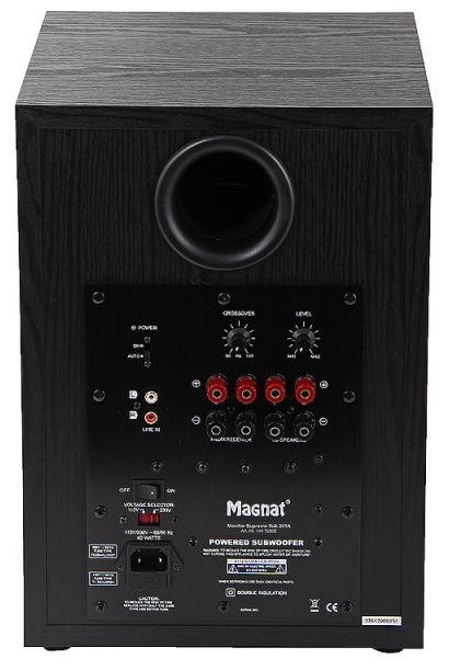 Magnat Monitor Supreme 302A subwoofer, mocca