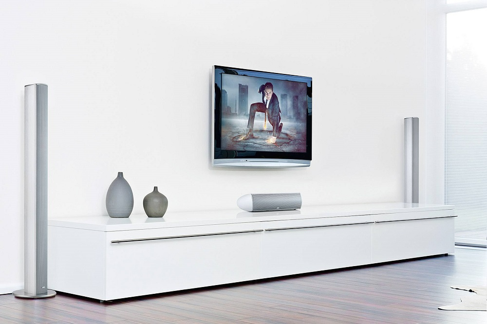 Magnat Needle Alu Super Tower, högtalare silver par