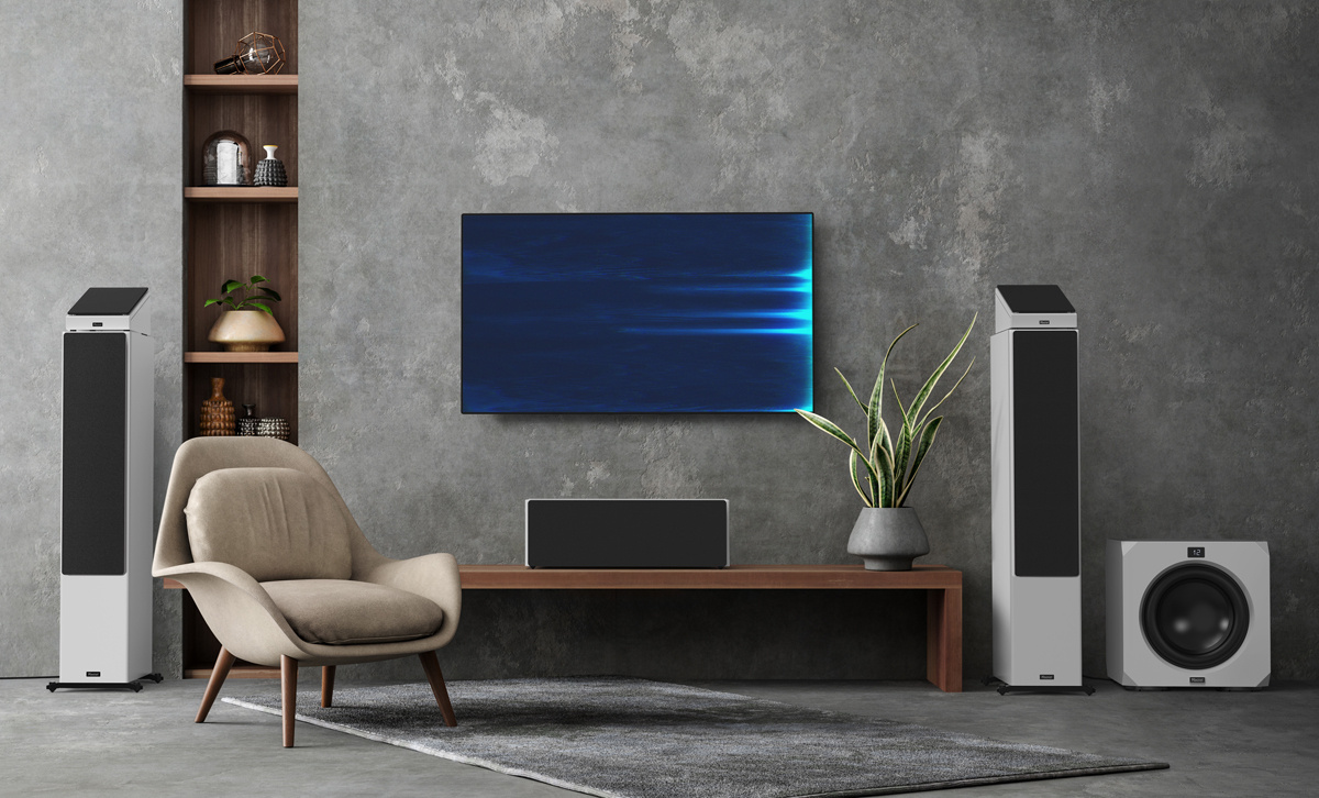 Magnat Signature 607 golvhögtalare, mattvitt par