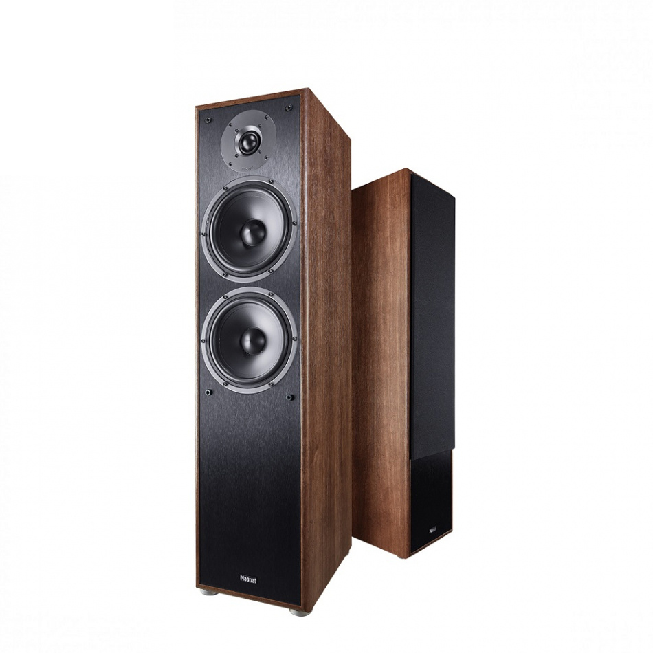 Magnat Monitor S80 ATM golvhögtalare med Dolby Atmos, valnöt par