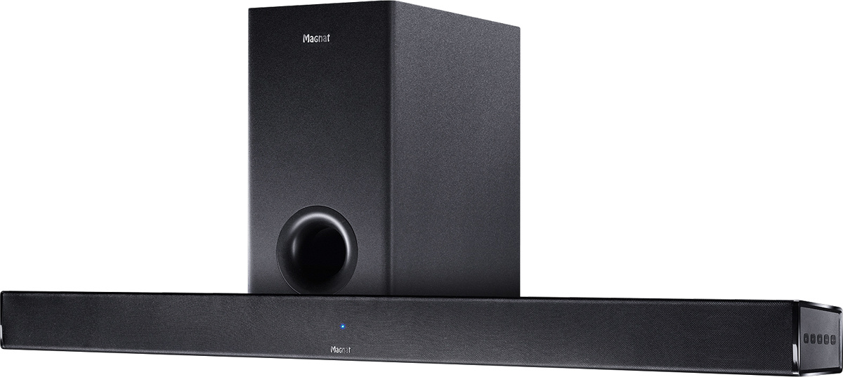Magnat SBW200 soundbar med trådlös subwoofer, svart
