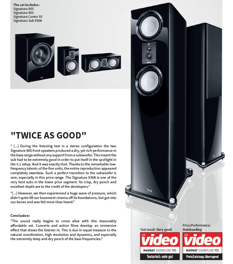 Magnat Signature Center 93, macassar