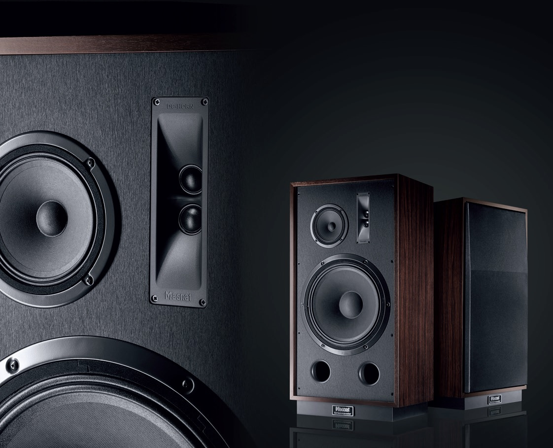 Magnat Transpuls 1500, Vintage-designade golvhögtalare par