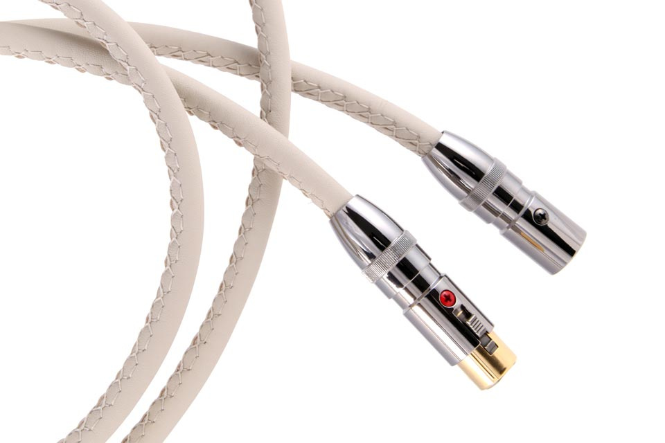 Atlas Asimi XLR Luxe signalkabel med OCC-silver & läderöverdrag