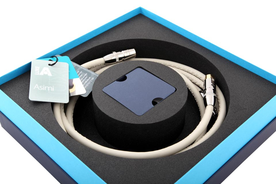 Atlas Asimi XLR Luxe signalkabel med OCC-silver & läderöverdrag