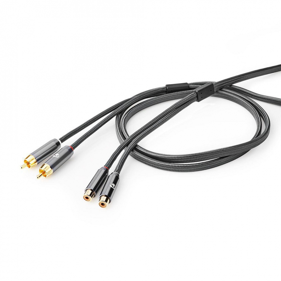 Nedis CAT-B24205 Förlängning RCA ljudkabel