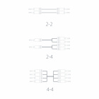 Atlas Element Bi-Wire Achromatic Z, terminerad hgtalarkabel stereopar