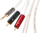 Atlas Element Metik 3.5mm-2RCA Achromatic signalkabel Atlas Element Metik 3.5mm-2RCA Achromatic signalkabel