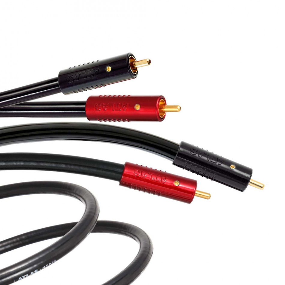 Atlas Hyper Achromatic, signalkabel med OCC-koppar & kallsvetsade RCA-kontakter