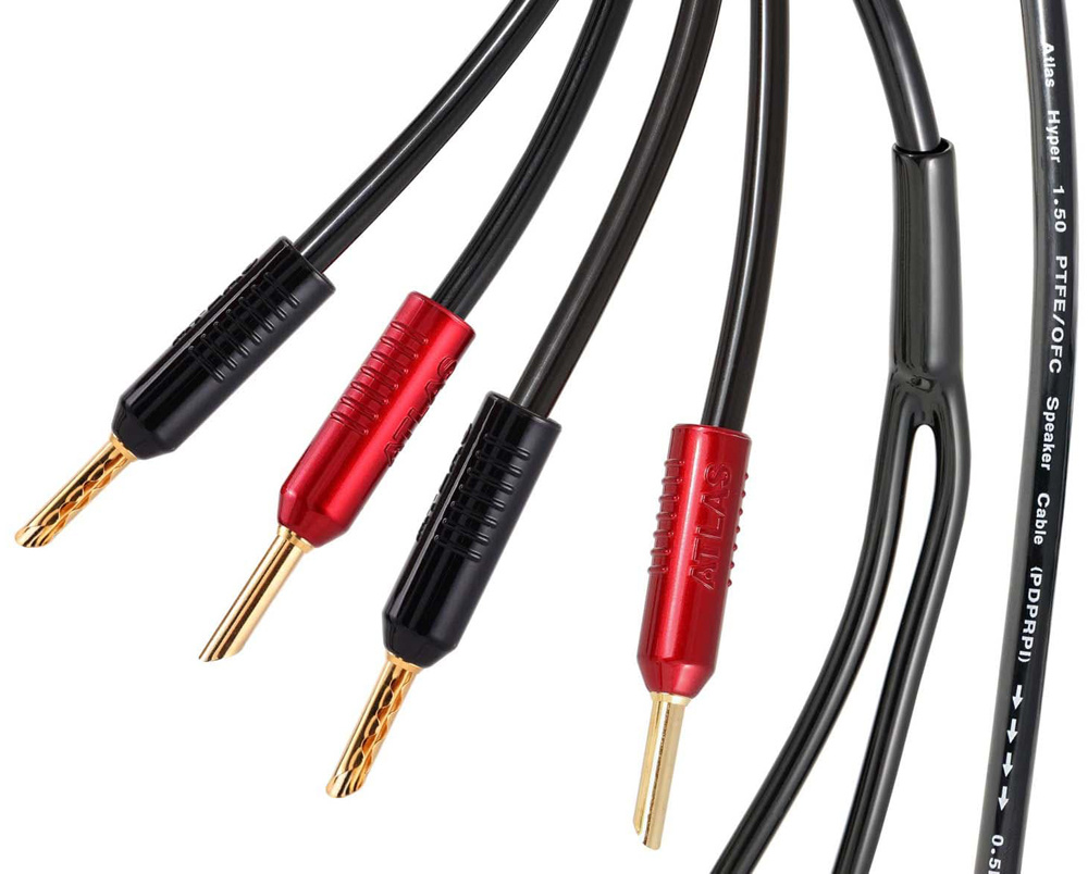 Atlas Hyper Achromatic 1.5 Z, terminerad högtalarkabel stereopar