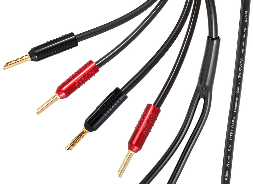 Atlas Hyper Achromatic 2.0 Z, terminerad högtalarkabel stereopar