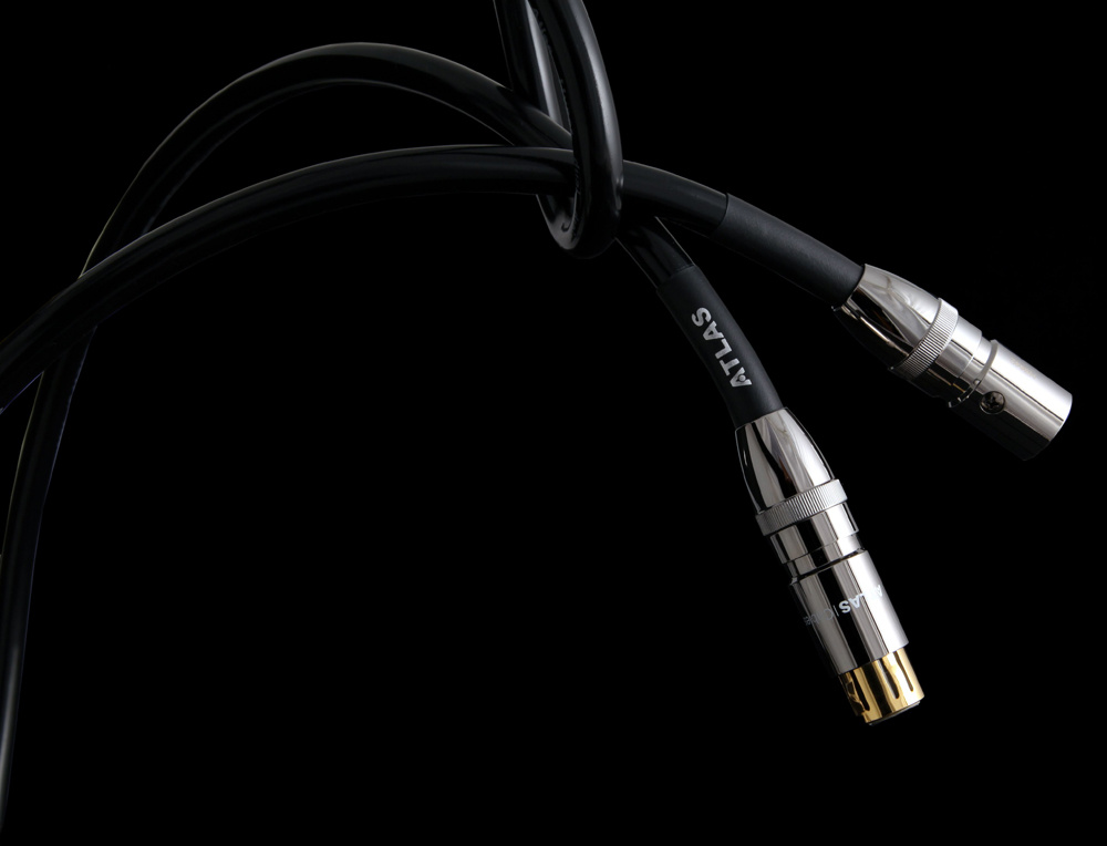 Atlas Hyper dd XLR, signalkabel med OCC-koppar & XLR-kontakter
