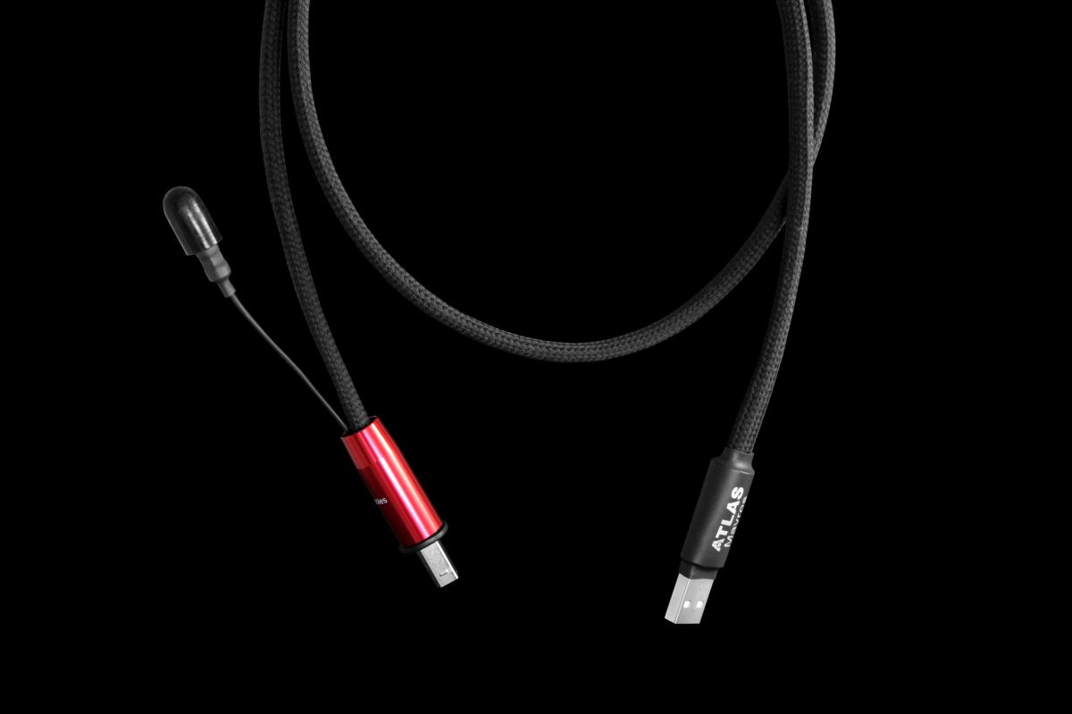 Atlas Mavros USB Grun, USB A-B kabel med OCC-koppar