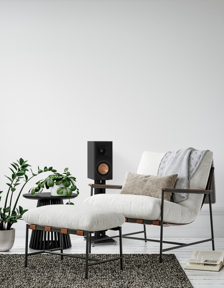 Rotel A12 MKII & Klipsch RP-500M II Stereopaket Stativhögtalare