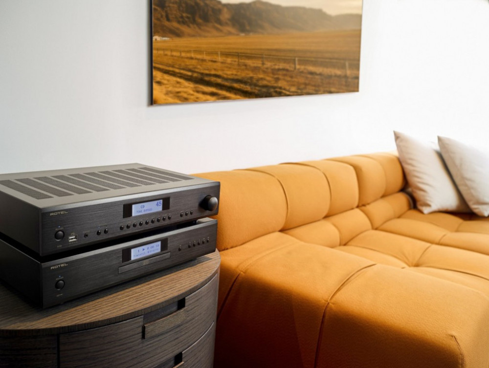 Rotel A14 MKII & CD14 MKII Stereopaket Svart