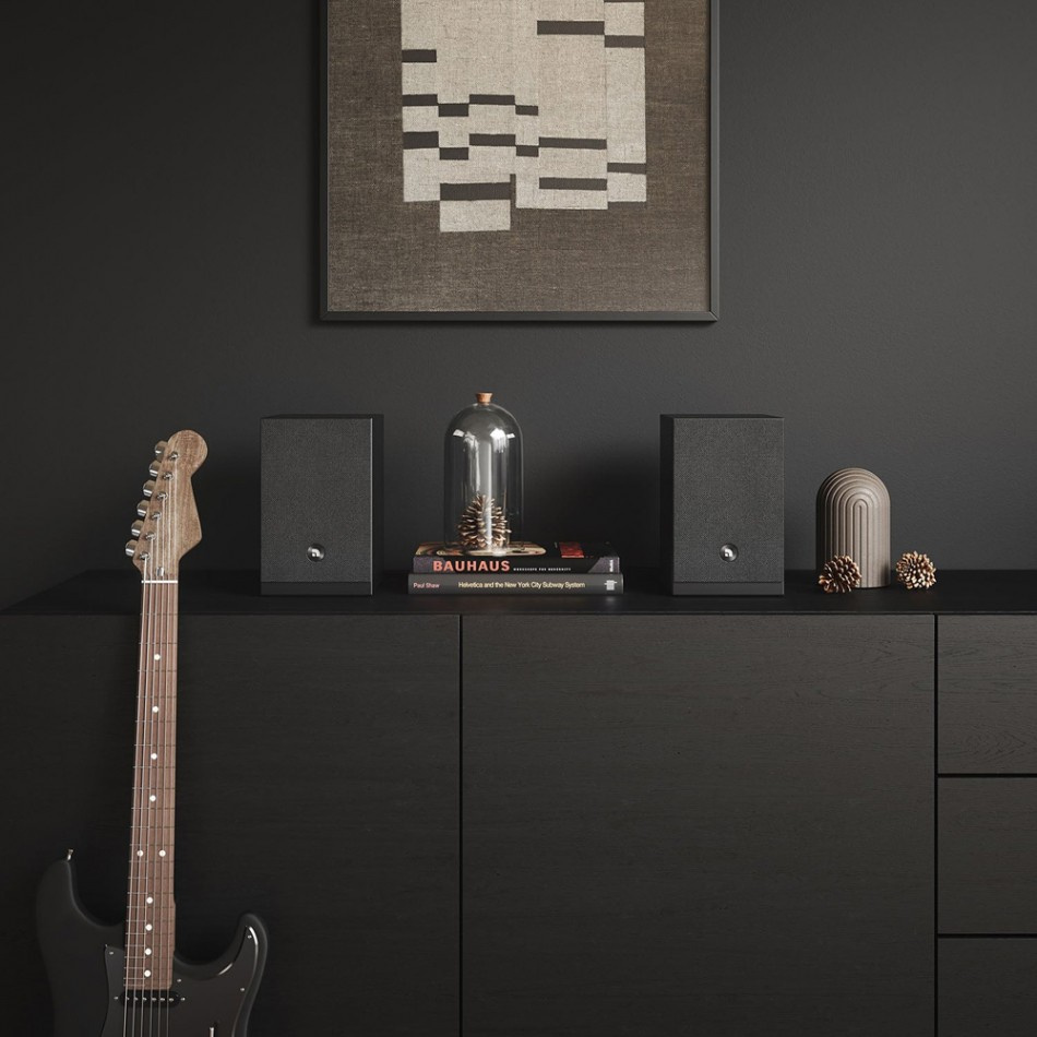 Audio Pro A28 W med SW-5 Aktiva Streaminghögtalare 2.1, svart