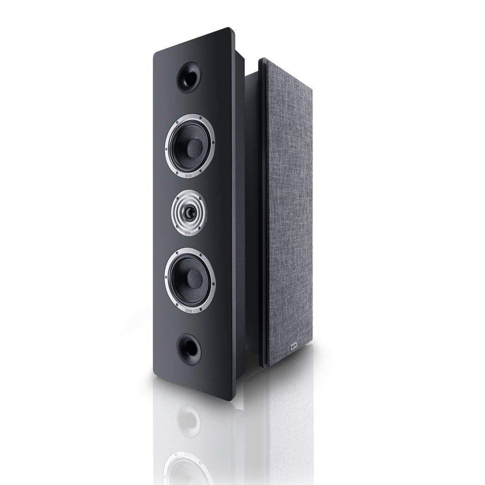 Heco Ambient 44F vägghögtalare, svart stereopar