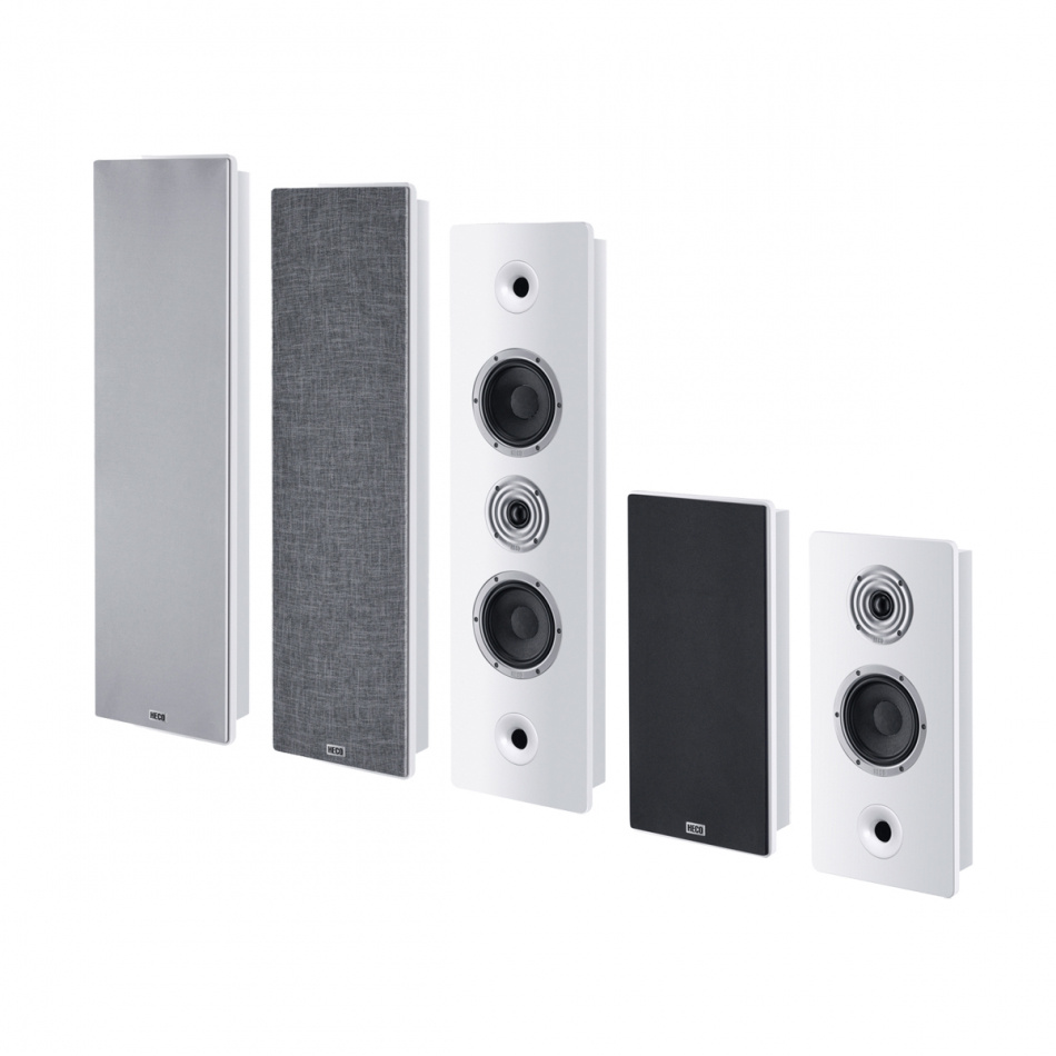 Heco Ambient 44F Högtalarpaket Hemmabio 5.0 Vitt