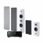 Yamaha RX-V6A & Heco Ambient 44F Hemmabiopaket 5.0 Vitt Yamaha RX-V6A & Heco Ambient 44F Hemmabiopaket 5.0 Vitt