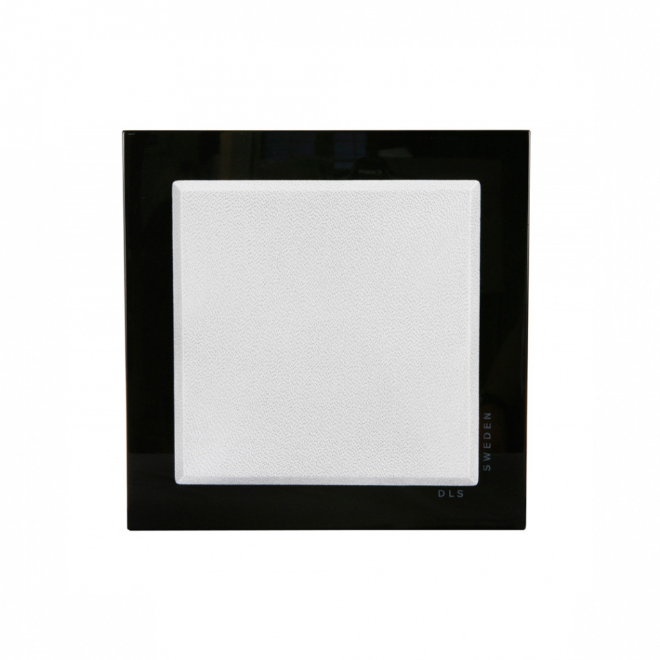 System One A50BT & DLS Flatbox Slim Mini Stereopaket, pianosvart