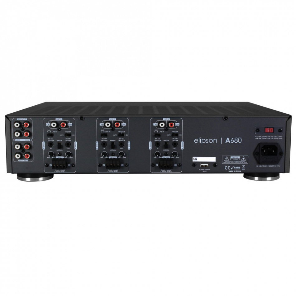 Elipson A680 med dubbla Wiim PRO Multiroom Elektronikpaket