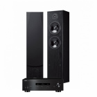 Yamaha A-S201 II & NS-F51 Stereopaket Golvhögtalare Yamaha A-S201 II & NS-F51 Stereopaket Golvhögtalare