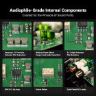 Audio Technica AT-LP120XUSB Silver skivspelare med Fosi Audio Box X5 RIAA Audio Technica AT-LP120XUSB Silver skivspelare med Fosi Audio Box X5 RIAA