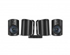 System One SC4B högtalarväxel & 2 par Polk Audio Atrium 4 Svarta Utomhushögtalare System One SC4B högtalarväxel & 2 par Polk Audio Atrium 4 Svarta Utomhushögtalare