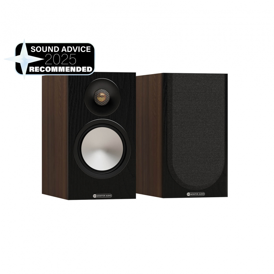 Monitor Audio Bronze 50 7G Högtalarpaket Surroundljud 5.1 Valnöt
