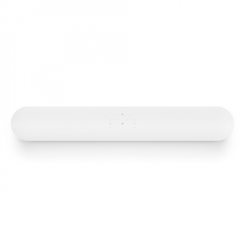 Sonos Beam (gen 2) soundbar med Ace hörlurar, underhållningspaket vitt