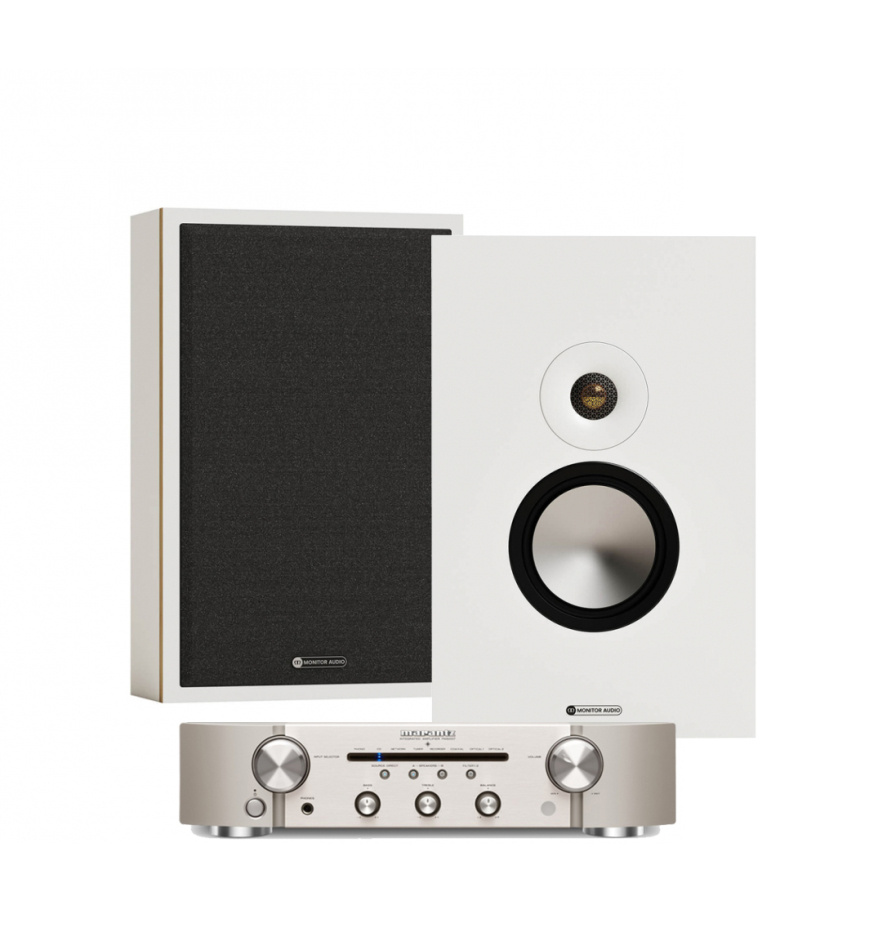 Marantz PM6007 & Monitor Audio Bronze On-Wall 7G Vita Stereopaket